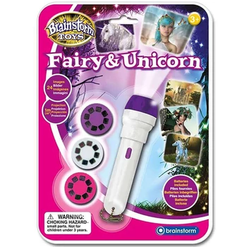 Tündérek és unikornisok kivetítő zseblámpa