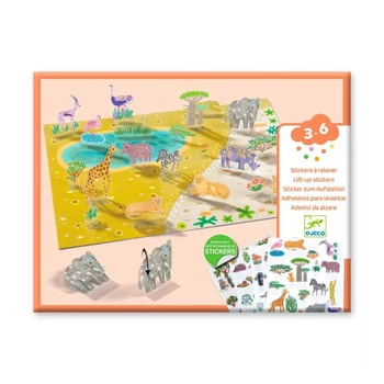 Matricázós sztorik - Állati élőhelyek 3D játék