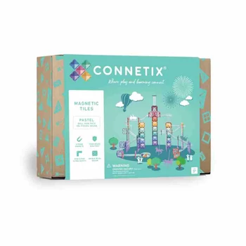  Connetix - Pasztell golyópálya 106 db-os