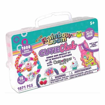 Rainbow Loom Cutie Club gumikarkötő készítő
