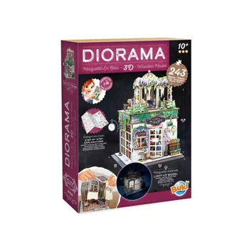 BUKI Dioráma 3D puzzle - Virágbolt