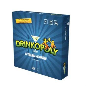 Drinkopoly: A teljes homály társasjáték Csak felnőtteknek!