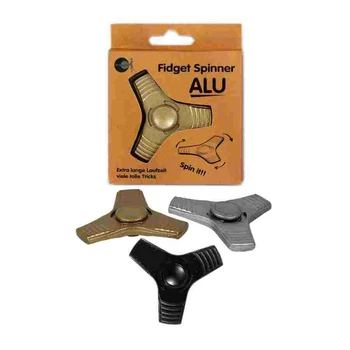Háromágú fém fidget spinner 1 darab