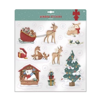 Little Dutch karácsonyi ablak matrica