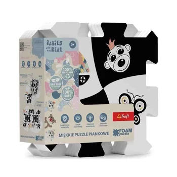 Kontrasztos habszivacs puzzle szőnyeg