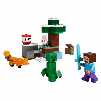 LEGO Minecraft - Steve tajgai kalandjai