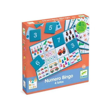 Számos bingó - Numero Bingo - Djeco