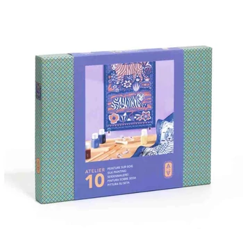 Djeco selyemfestő készlet - Tigrisek - Atelier 10