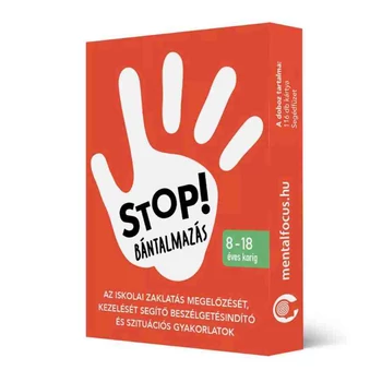 STOP bántalmazás! kártyák