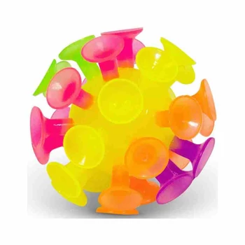 Tapadókorongos világító labda