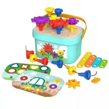 Építőkészlet vödörben - Kert