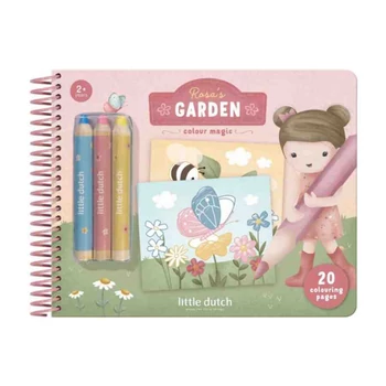 Little Dutch varázsfüzet színesceruzával - Rosa és barátai