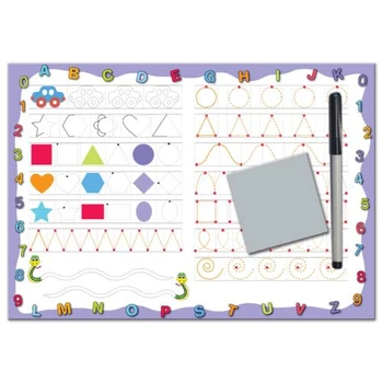 vonalvezető játék D-toys rajztábla formák