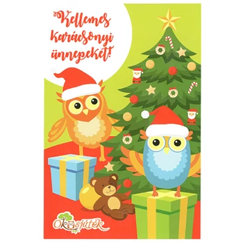 Kellemes karácsonyi ünnepeket képeslap