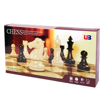 Mágneses sakk készlet műanyag 25 x 25 cm