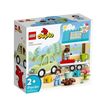 Lego Duplo lakóautó családi ház autóval