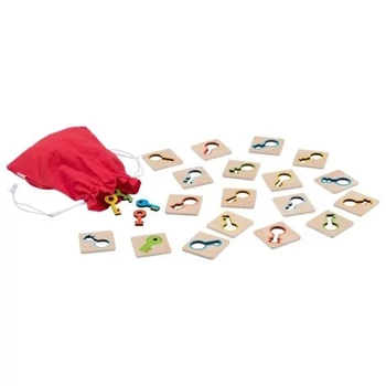 Tapintásfejlesztő memória játék