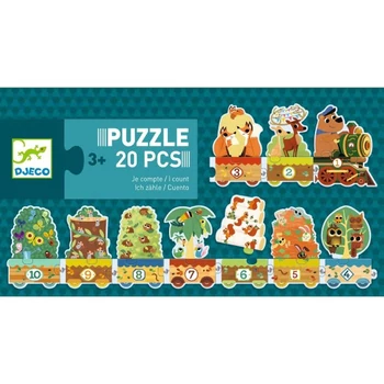 Számpárosító puzzle