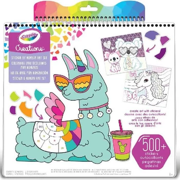 Számos matricázó füzet