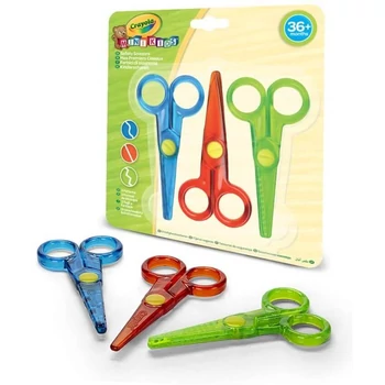 Biztonságos műanyag olló készlet