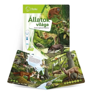 Foglalkoztató könyv - Állatok világa 
