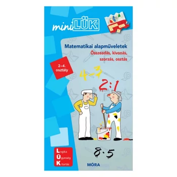 Mini lük füzet - Matematikai alapműveletek 2-4. osztály