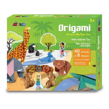 Origami papír hajtogatás Állatkerti állatok