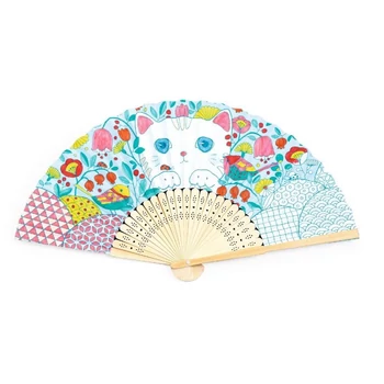 Színezhető papír legyező