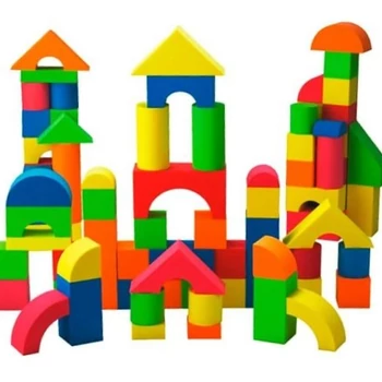 Puha szivacsos építőkocka