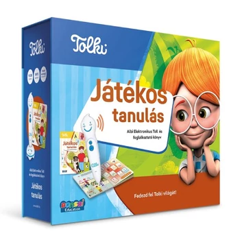 Tolki Játékos tanulás csomag - könyv és toll