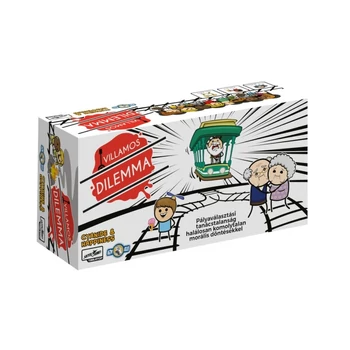 villamos dilemma morbid fekete humor érvelős vitatkozós partijáték