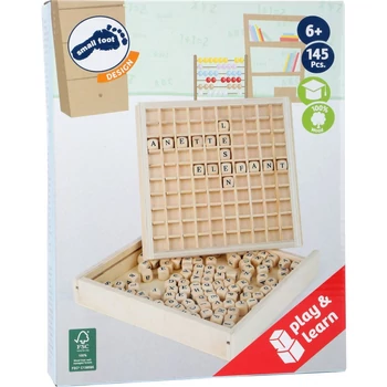 Szókirakó játék fából