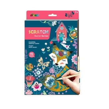 Állatos scratch art karcoló füzet  