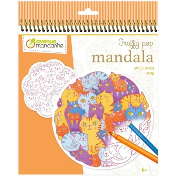 Avenue Mandarine Cicás mandala színező GY142C