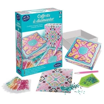 Gyémántszemes dobozka készítő