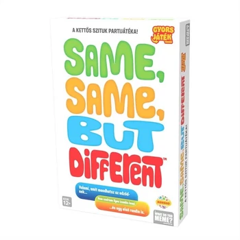 same but different felnőtt party társasjáték