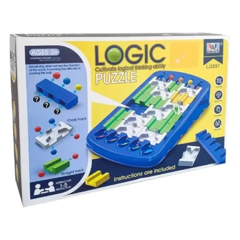 Golyócsúszda logika társasjáték