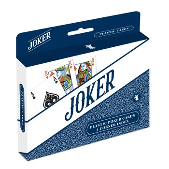 Plasztik póker kártya - dupla pakli