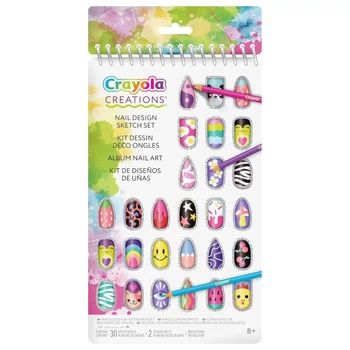 Köröm tervező album kiegészítőkkel - Crayola