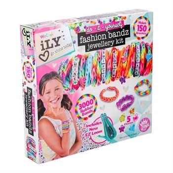 Gumikarkötő-készítő szett - iLY