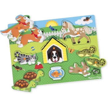 Háziállatos formaillesztő puzzle játék