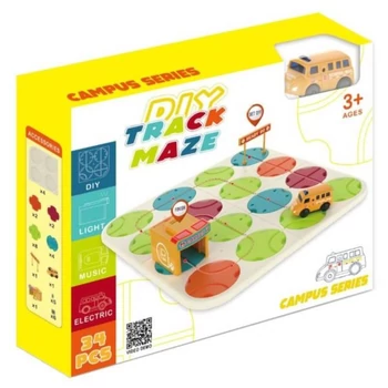 Útvonaltervezős játék - Autóút labirintus