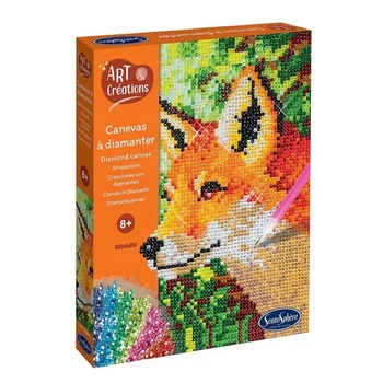 Ékköves vászonkép készítő szett - Róka