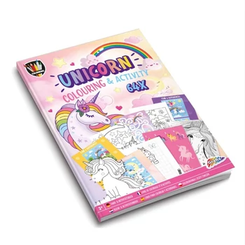 Unikornisos színező és foglalkoztatókönyv - Grafix
