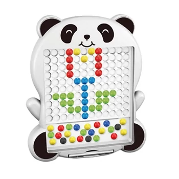 Panda alakú mágneses pötyi kirakó