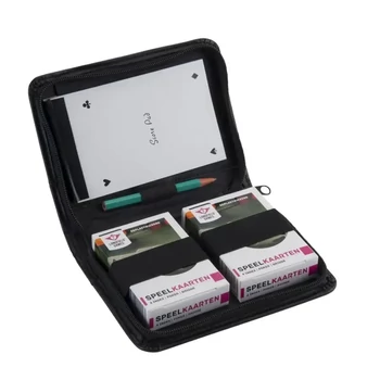 Francia kártya tokkal