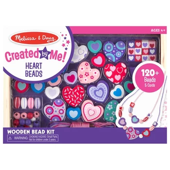 Ékszerkészítő készlet szív alakú gyöngyökkel