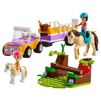 Lego Friends - Ló és póniszállító utánfutó