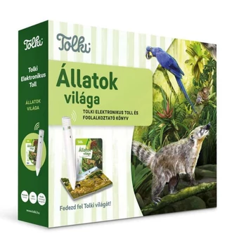 Tolki - Állatok világa interaktív szett tollal
