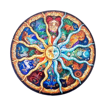 Különleges forma puzzle - Csillagjegyek